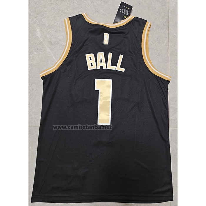 Camiseta Charlotte Hornets LaMelo Ball #1 Select Series Oro Negro